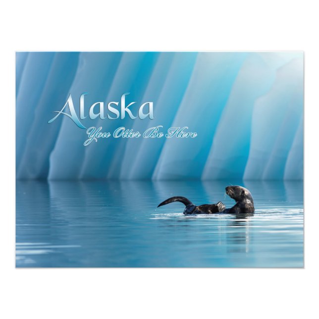 Impression Photo Alaska-You Otter Soyez ici (Devant)