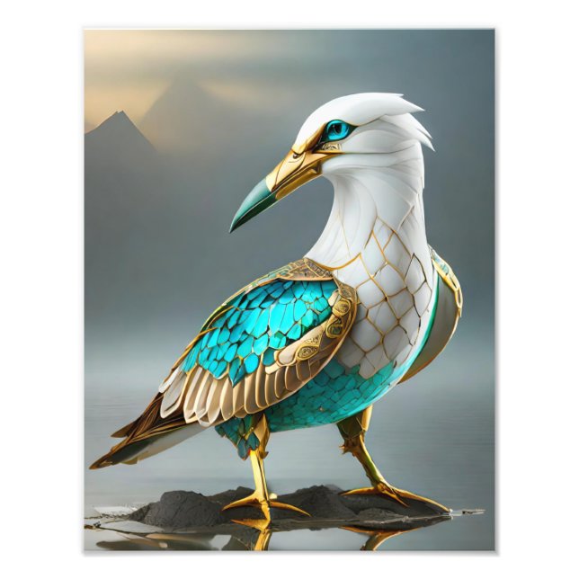 Impression Photo Albatross Island Lemuria Toroa Motu Être (Devant)