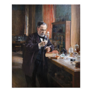Impression Photo Albert Edelfeue - Portrait de Louis Pasteur