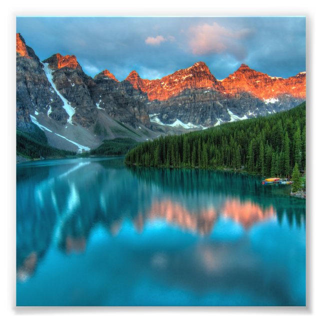 Impression Photo Alberta Canada Lake Louise Summer Adventure (Devant)