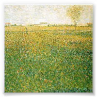 Alfalfa Fields Saint-Denis par Georges Seurat