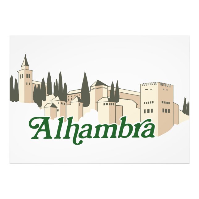 Impression Photo Alhambra (Devant)