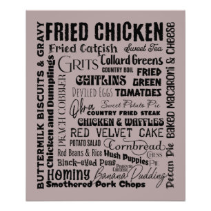 Impression Photo Aliments du Sud