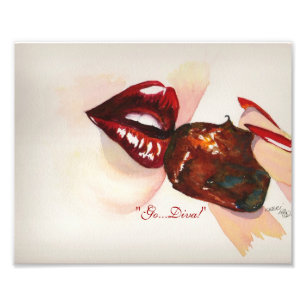 Impression Photo "Allez...diva !"Impression d'art