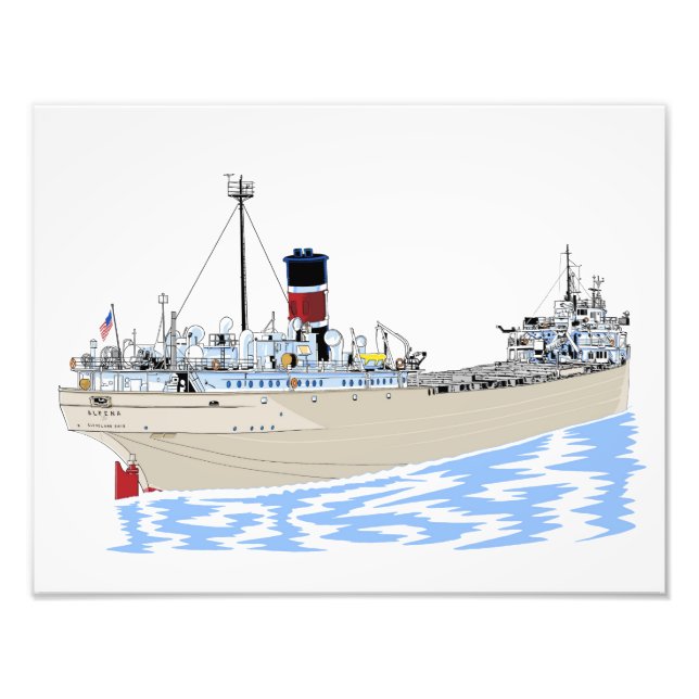 Impression Photo Alpena, cargo des Grands Lacs (Devant)