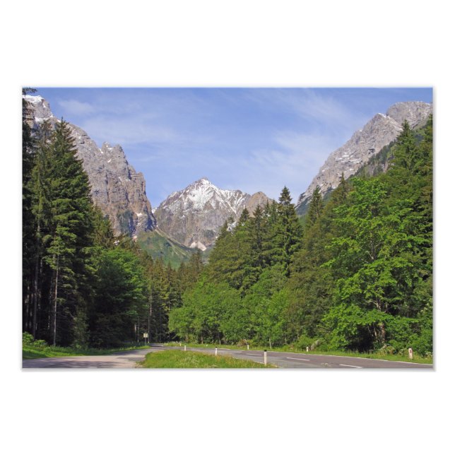 Impression Photo Alpes autrichiennes (Devant)