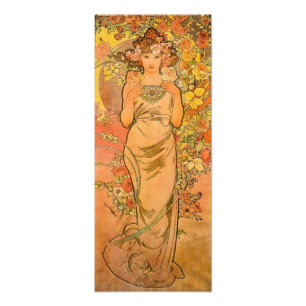Impression Photo Alphonse Mucha L'impression Rose