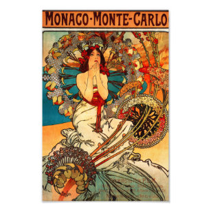 Impression Photo Alphonse Mucha Monte Carlo Imprimer