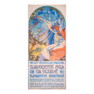 Impression Photo Alphonse Mucha pour Sokol Festival (1926)