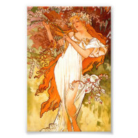 Alphonse Mucha Printemps
