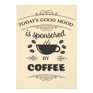Impression Photo Amateur De Café Bonne Humeur Est Sponsorisé Par Ca
