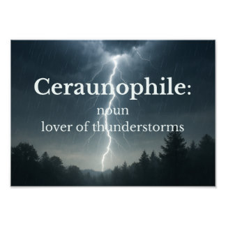 Impression Photo Amateur d'orages