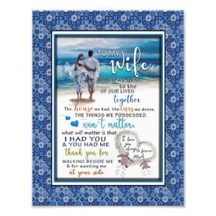 Impression Photo Amateurs de femmes   À Ma Femme Je T'Aime Toujours