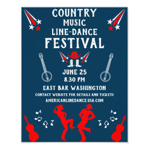 Impression Photo American Line Dancing Festival Et Fête