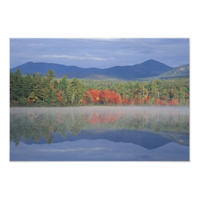 Impression Photo Amérique du Nord, États-Unis, NH, Reflets d'automn (Devant)