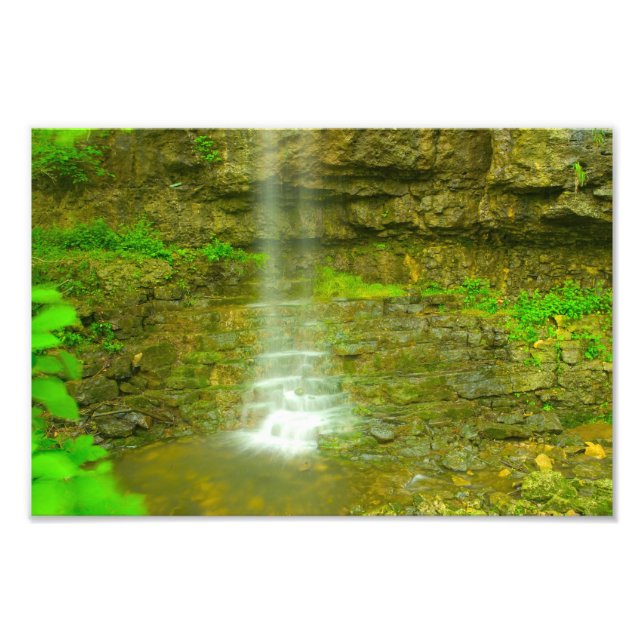 Impression Photo Amphitheater Falls, parc national John Bryan, Ohio (Devant)