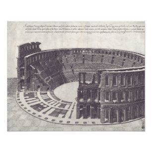 Impression Photo Amphithéâtre à Vérone sur la Piazza Bra
