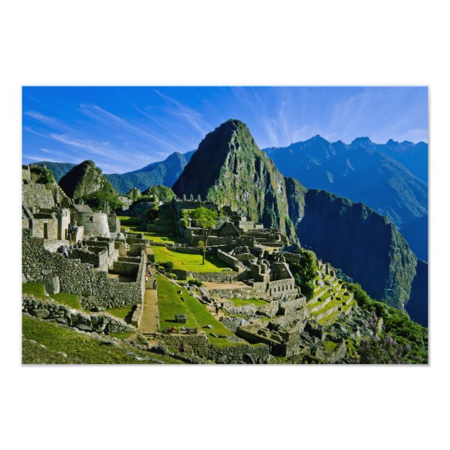 Impression Photo Ancien Machu Picchu, dernier refuge des (Devant)