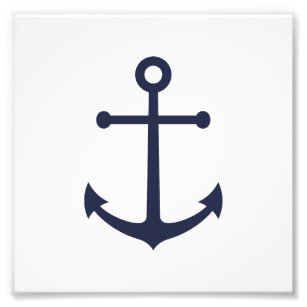 Posters Affiches Ancre Marine Zazzle Fr