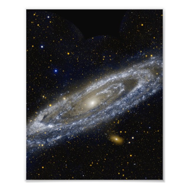 Impression Photo Andromède galaxie laiteuse façon cosmos univers (Devant)
