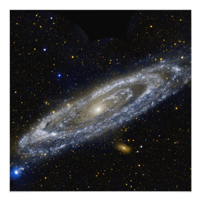 Impression Photo Andromède galaxie laiteuse façon cosmos univers (Devant)