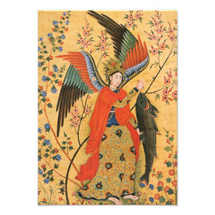 Impression Photo Ange et poisson