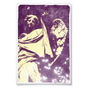 Impression Photo Ange pourpre