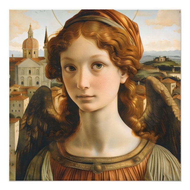 Impression Photo Ange Renaissance (Devant)