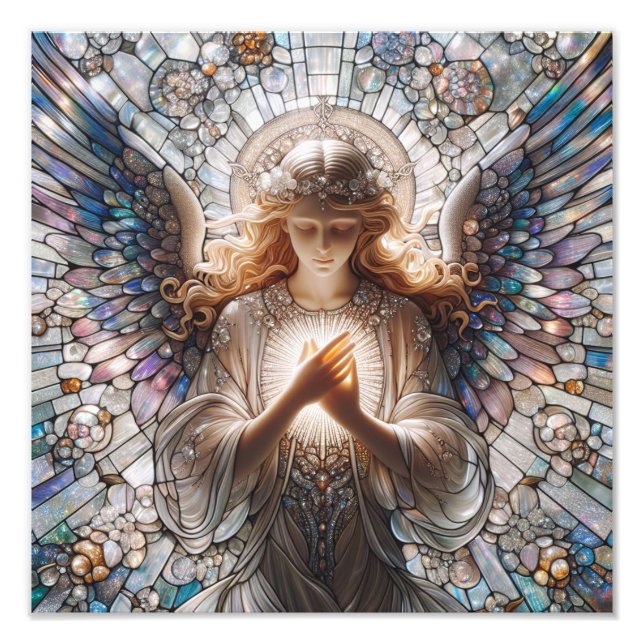 Impression Photo Angel de lumière (Devant)