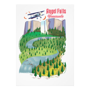 Impression Photo Angel Falls Venezuela