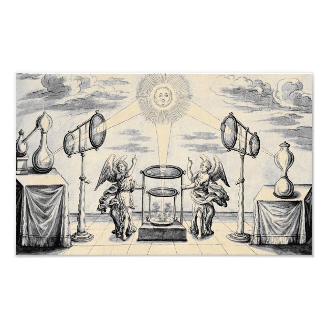 Impression Photo Anges divins de l'Alchimie (Devant)