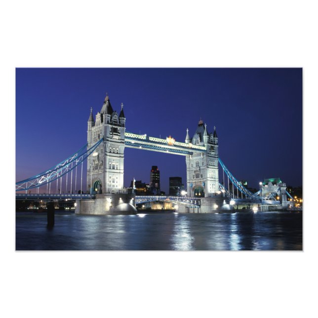 Impression Photo Angleterre, Londres, Tower Bridge 3 (Devant)