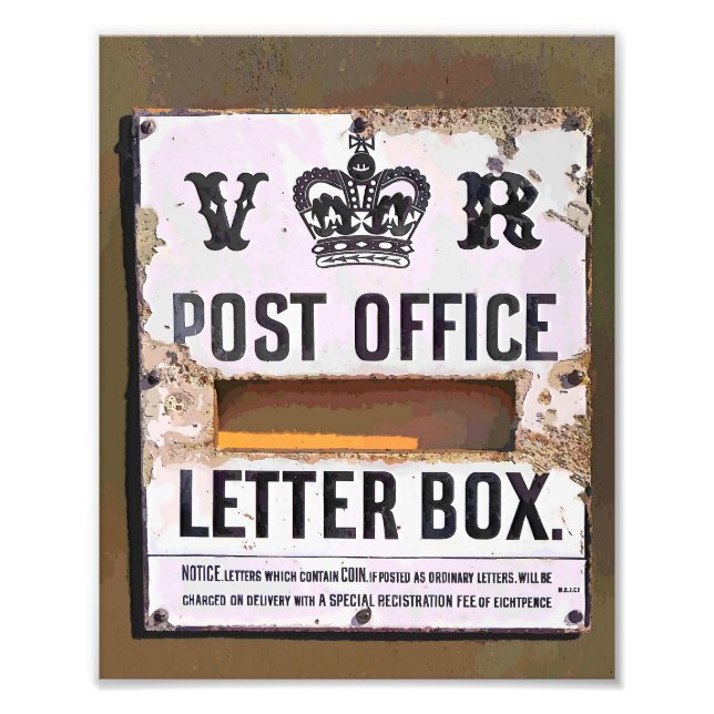 IMPRESSION PHOTO ANGLETERRE VICTORIENNE (Devant)