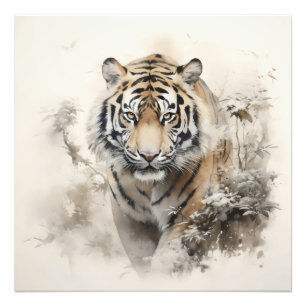 Impression Photo Animal sauvage du tigre