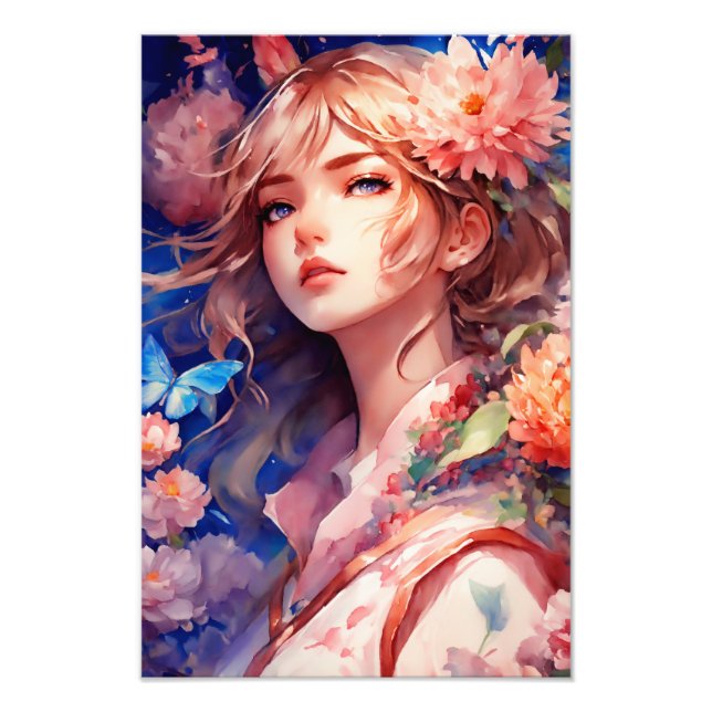 Impression Photo Anime Princesse (Devant)