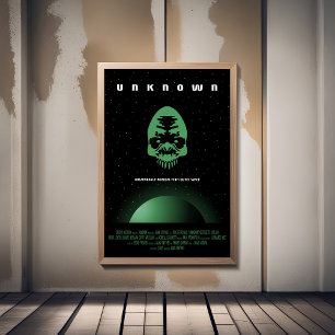 Impression Photo Annonce De Film D'Horreur Sci-Fi, Inconnu