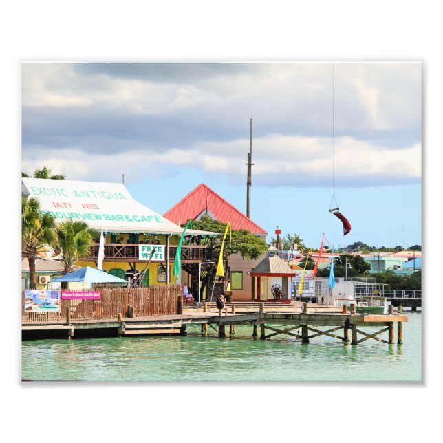 Impression Photo Antigua, île des Caraïbes (Devant)