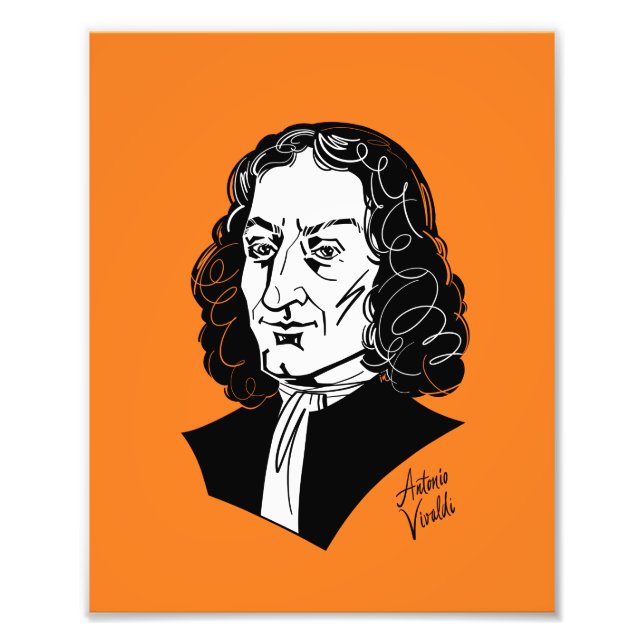 Impression Photo Antonio Vivaldi (Devant)