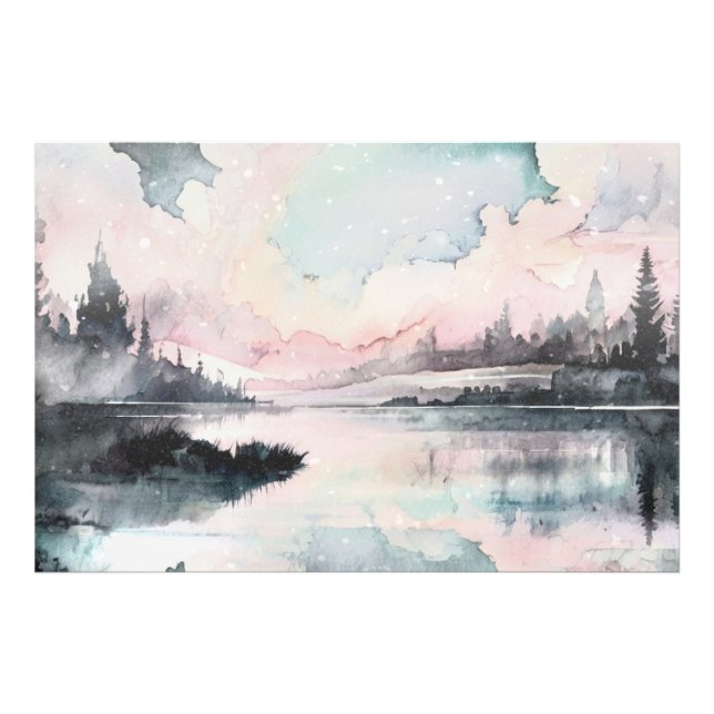 Impression Photo *~* AP19 Paysage Abstrait paisible Art original (Devant)