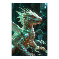*~* AP88 Imaginaire étincelant Mur Dragon Art 23