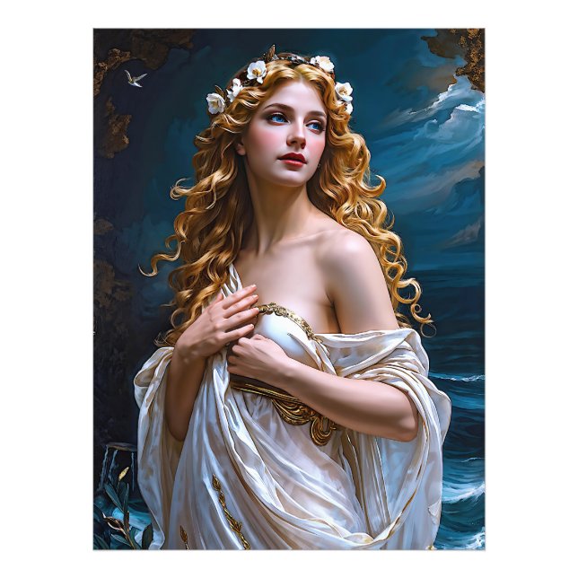 Impression Photo "Aphrodite : déesse de l'amour et de la lumière" (Devant)