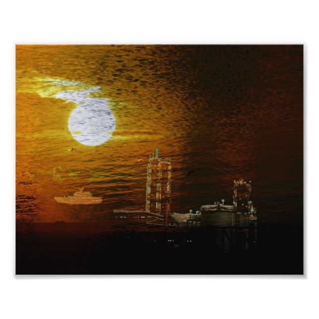 Impression Photo Apocalypse au carbone no 3 (Devant)