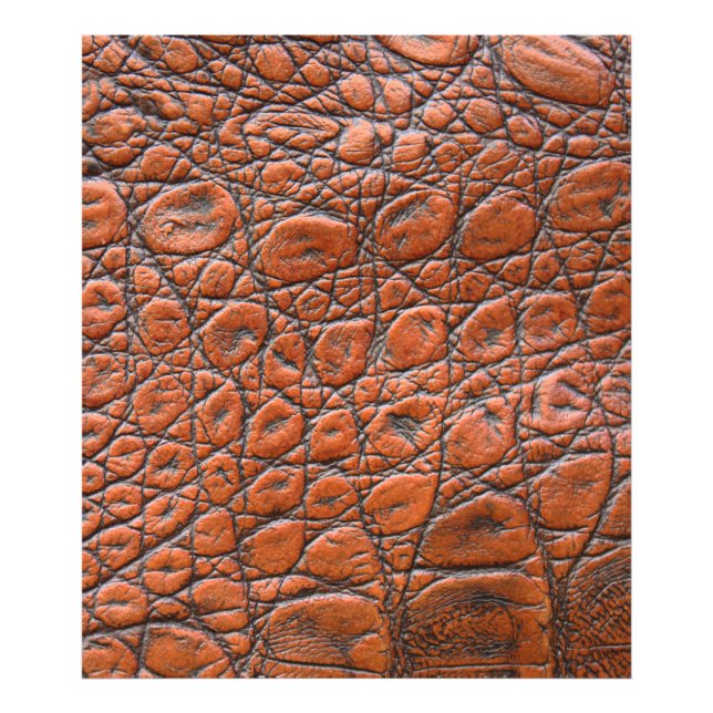 Impression Photo apparence fausse en cuir de crocodile (Devant)