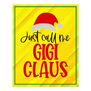 Impression Photo Appelez-Moi Gigi Claus-56374