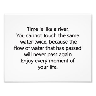 Impression Photo Appréciez la vie