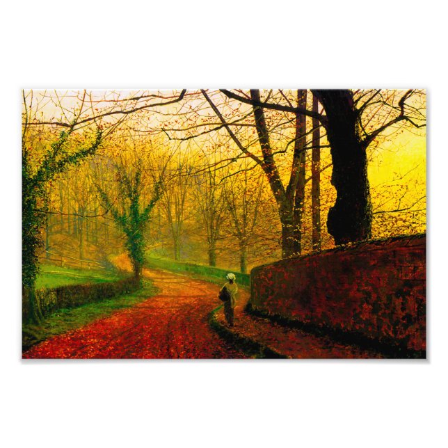 Impression Photo Après-midi de novembre à Stapleton Park Grimshaw (Devant)