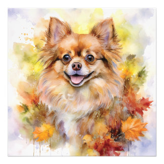 Impression Photo Aquarelle Pomchi Fall