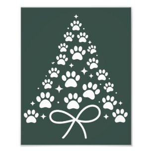 Impression Photo Arbre de Noël Cadeau pour propriétaire amateur de 