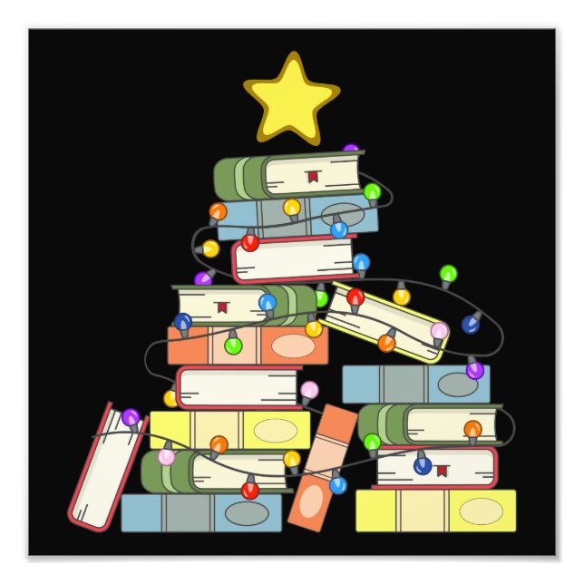 Impression Photo Arbre de Noël Ier de la Bookie (Devant)