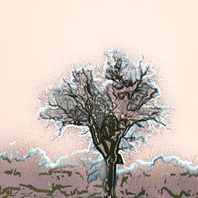 IMPRESSION PHOTO ARBRE D'HIVER LONE (Créateur téléchargé)